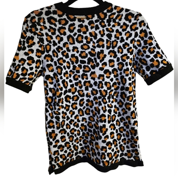 Michael Kors Animal Print Sweater - Picture 2 of 4